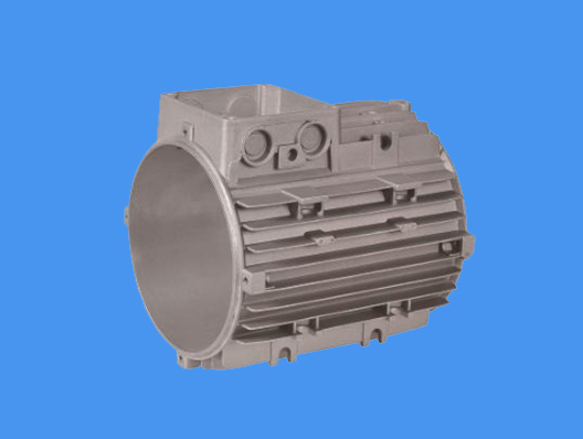  IEC鋁電機殼系列可拆卸底腳機座(外止口)